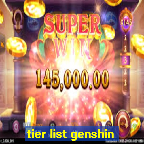 tier list genshin